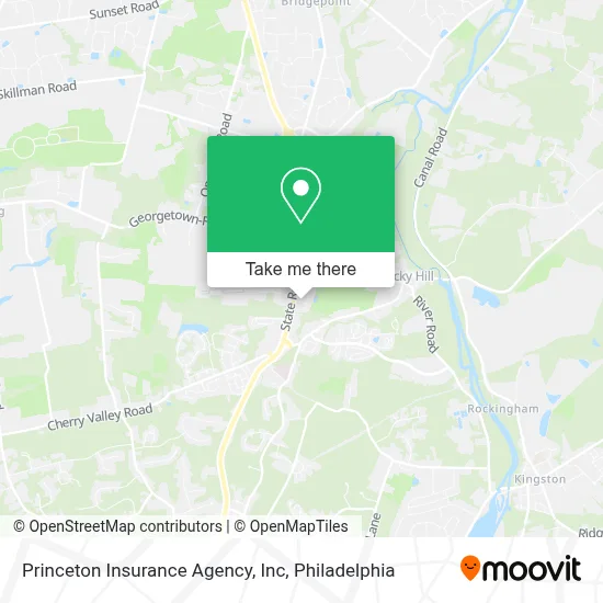 Princeton Insurance Agency, Inc map