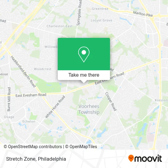 Stretch Zone map