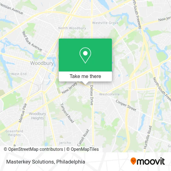Masterkey Solutions map