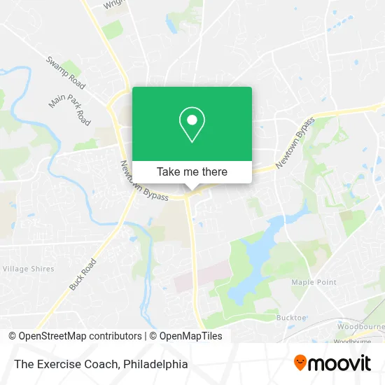 The Exercise Coach map