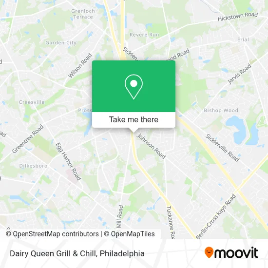 Dairy Queen Grill & Chill map