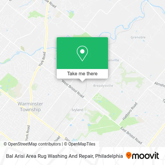 Bal Arisi Area Rug Washing And Repair map