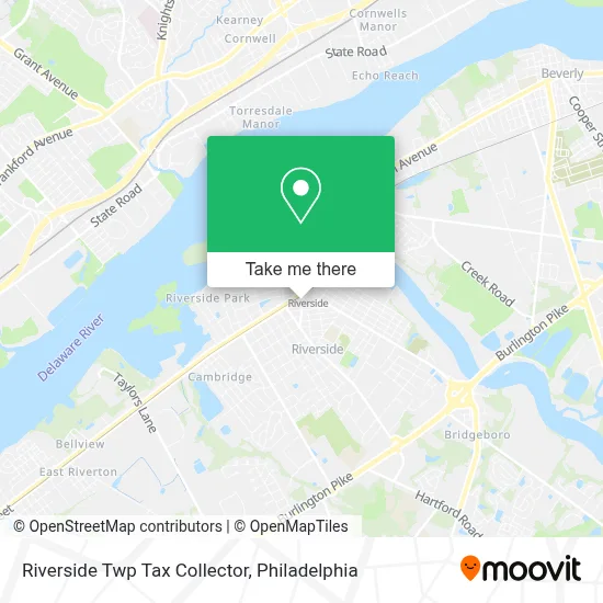 Riverside Twp Tax Collector map