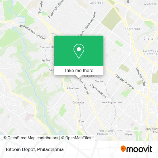 Bitcoin Depot map
