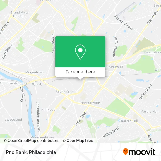 Pnc Bank map
