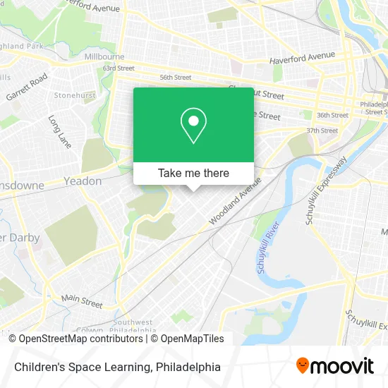 Children's Space Learning map