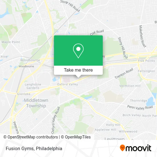 Fusion Gyms map