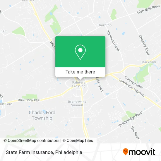 State Farm Insurance map