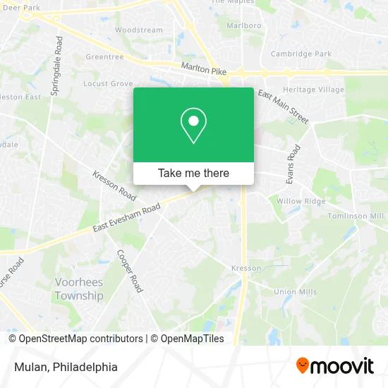 Mulan map
