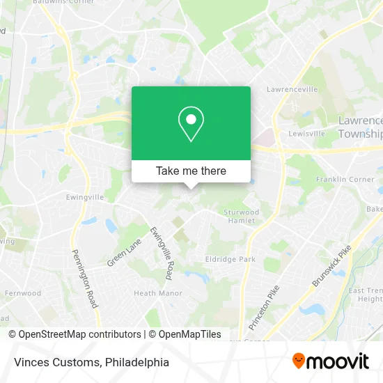 Vinces Customs map