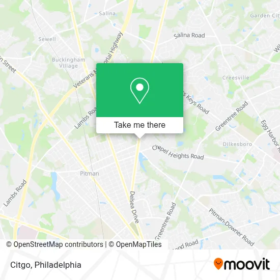 Citgo map