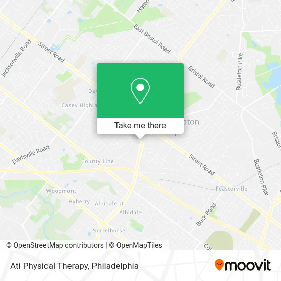 Ati Physical Therapy map