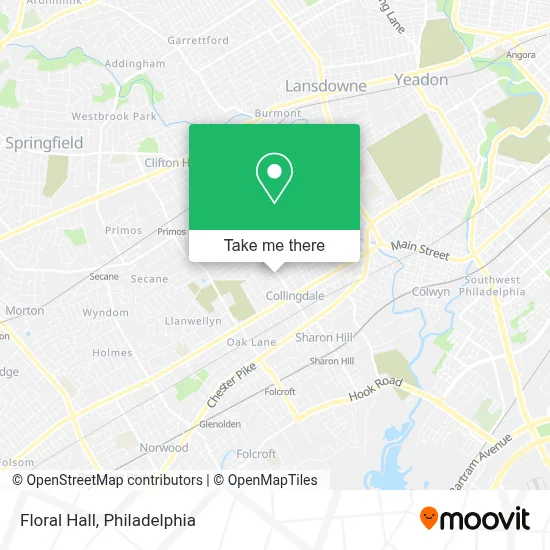 Floral Hall map