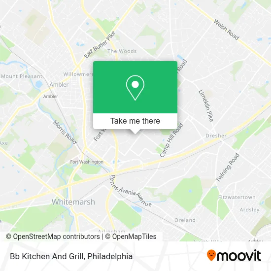 Bb Kitchen And Grill map