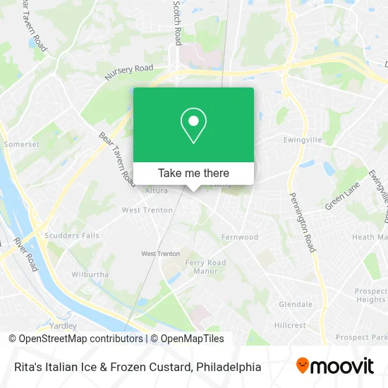 Rita's Italian Ice & Frozen Custard map