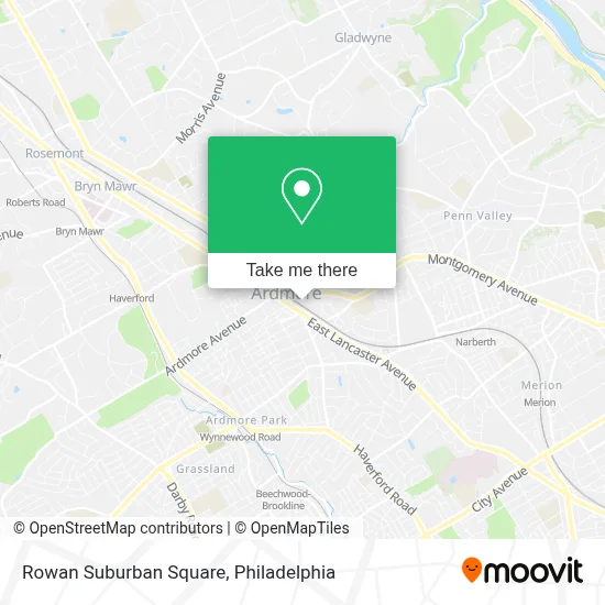 Rowan Suburban Square map