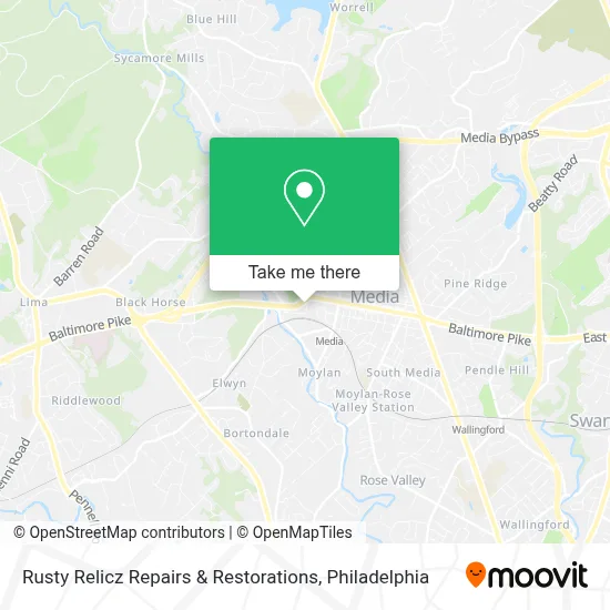 Rusty Relicz Repairs & Restorations map