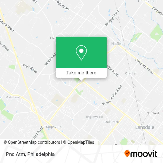 Pnc Atm map