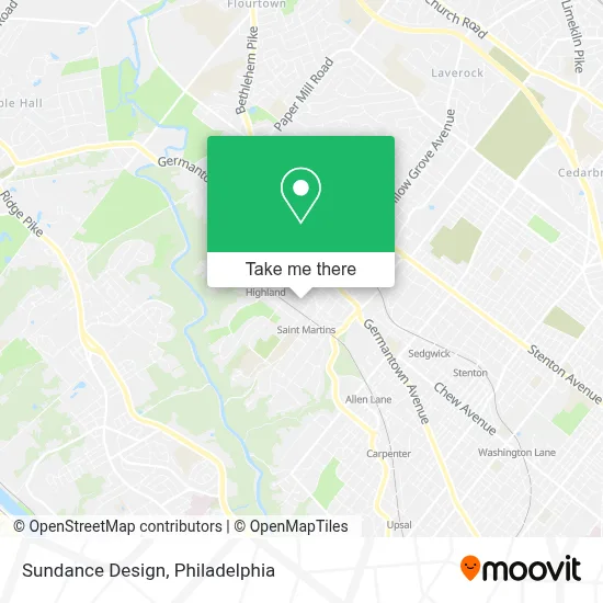 Sundance Design map
