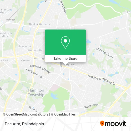 Pnc Atm map