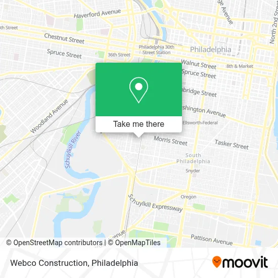 Webco Construction map