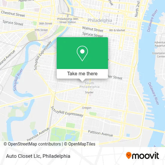 Auto Closet Llc map