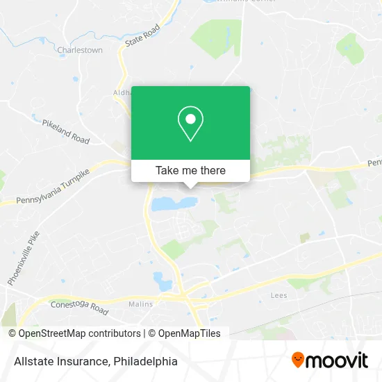 Allstate Insurance map