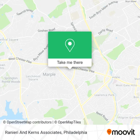 Ranieri And Kerns Associates map