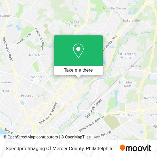 Speedpro Imaging Of Mercer County map