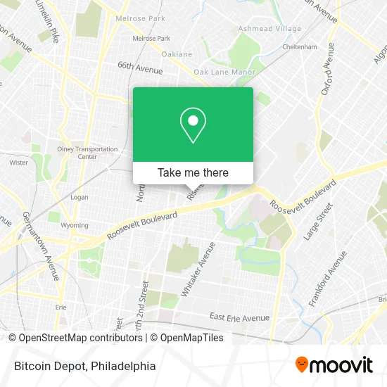 Bitcoin Depot map