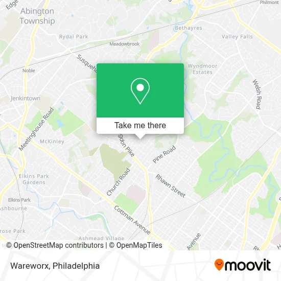 Wareworx map