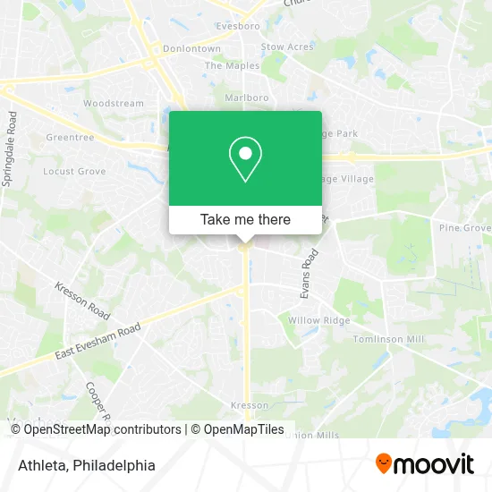 Athleta map