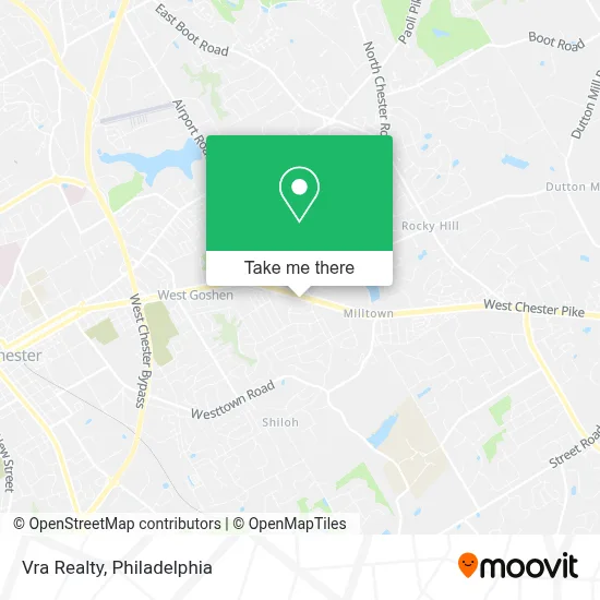 Vra Realty map