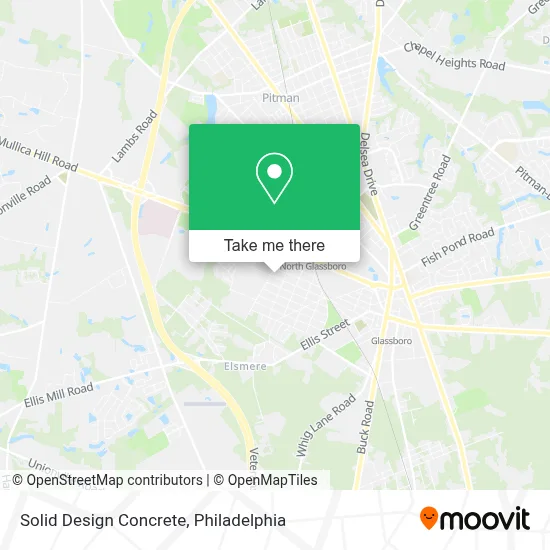 Solid Design Concrete map