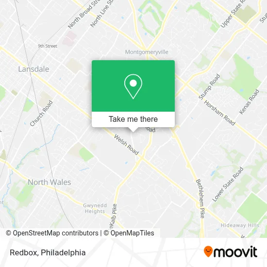 Redbox map