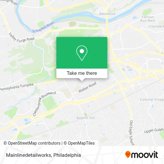 Mainlinedetailworks map