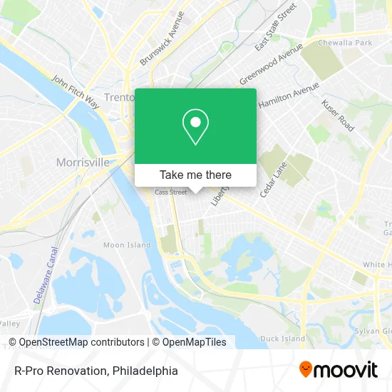 R-Pro Renovation map