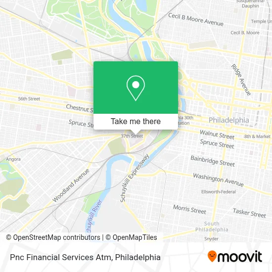 Pnc Financial Services Atm map