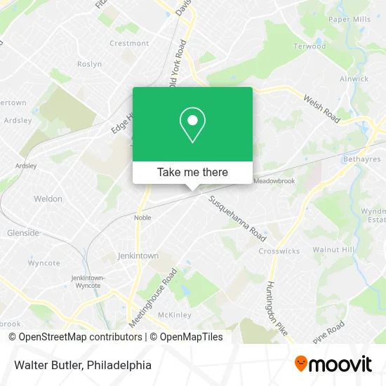 Walter Butler map