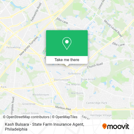 Kash Bulsara - State Farm Insurance Agent map