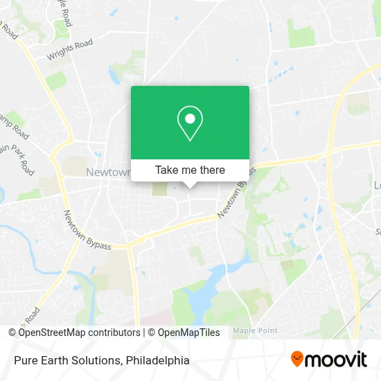 Pure Earth Solutions map