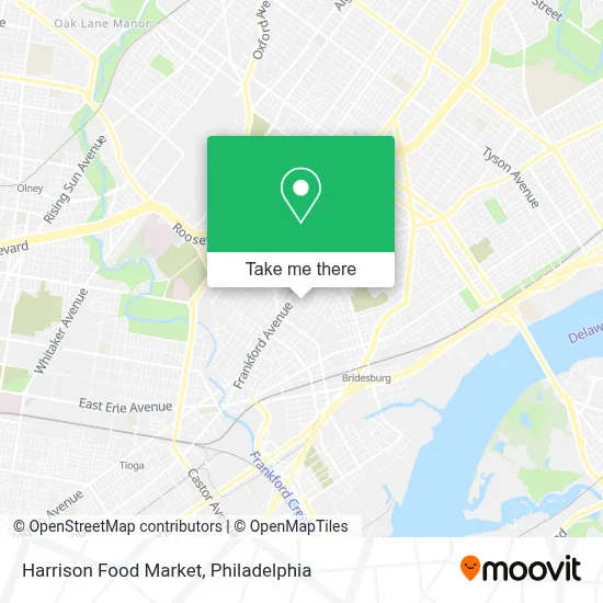 Harrison Food Market map