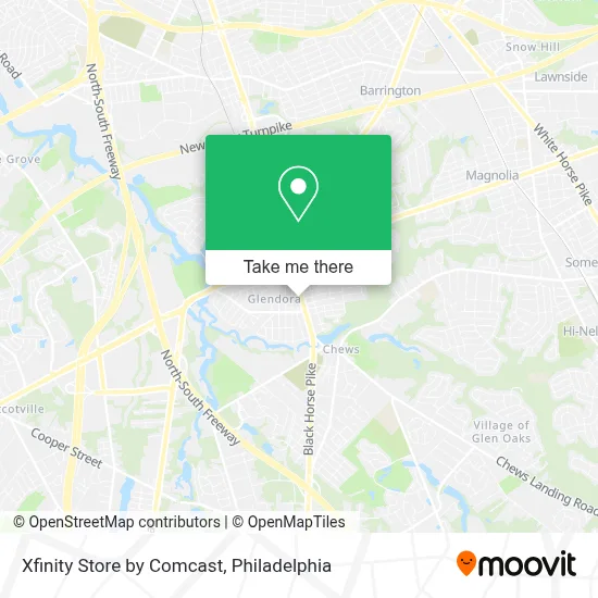 Xfinity Store by Comcast map