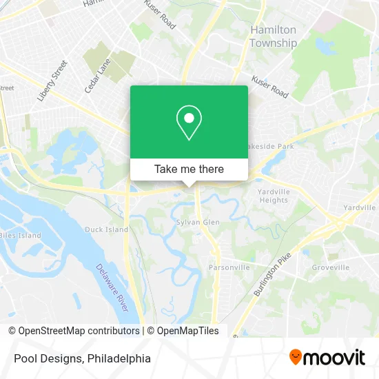 Pool Designs map