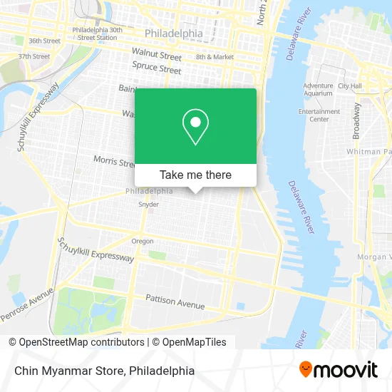 Chin Myanmar Store map
