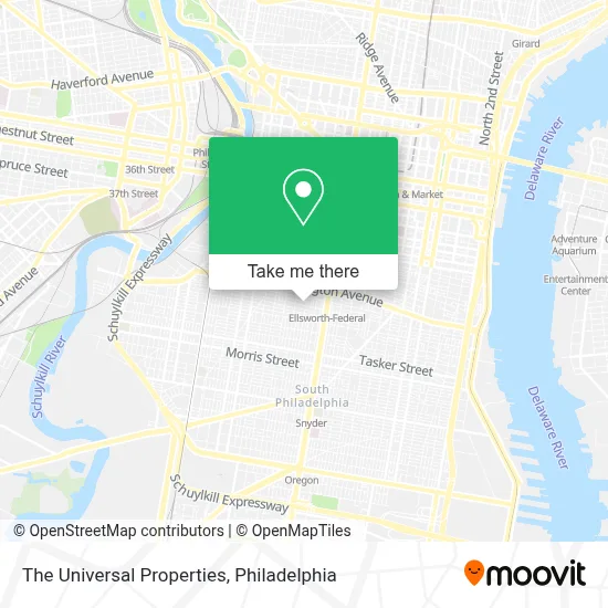 The Universal Properties map