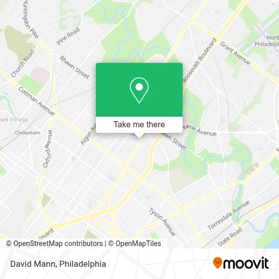 David Mann map