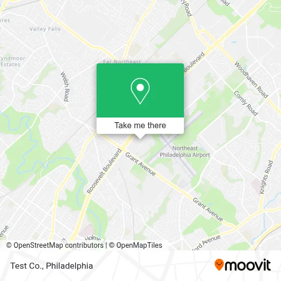 Test Co. map