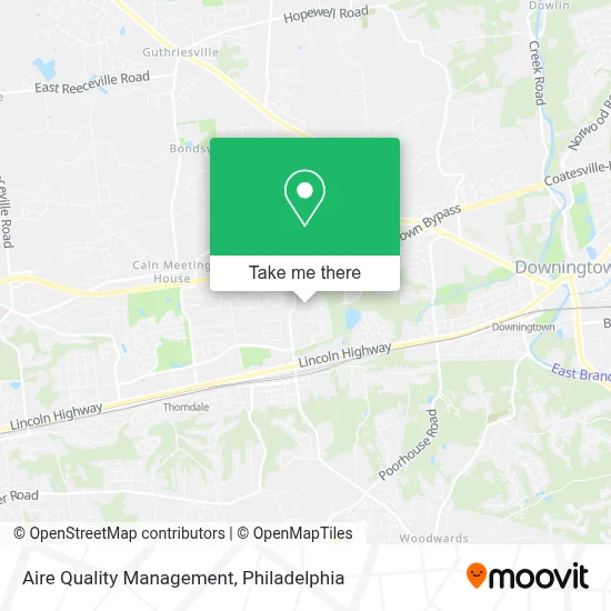 Aire Quality Management map