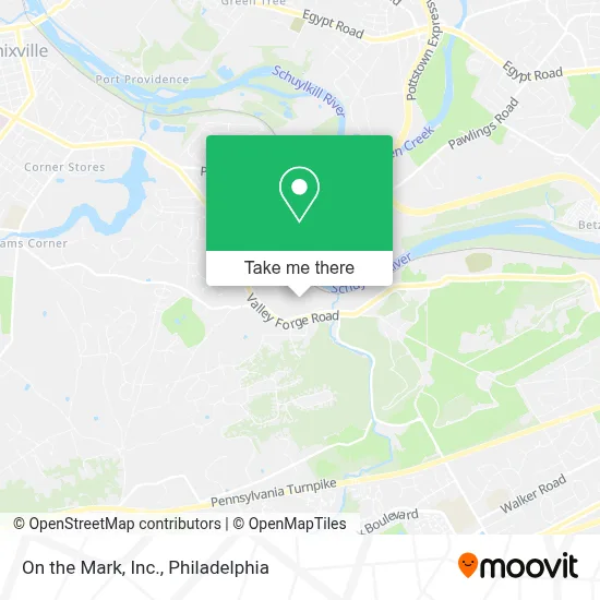 On the Mark, Inc. map